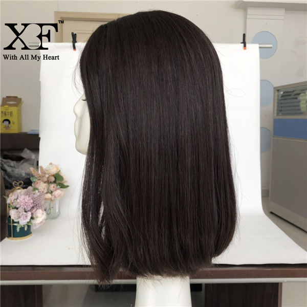 HD lace jewish wig lace top European human hair