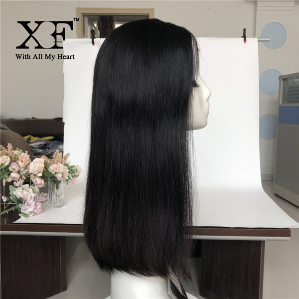 Best quality swiss lace unprocessed Brazilian human hair