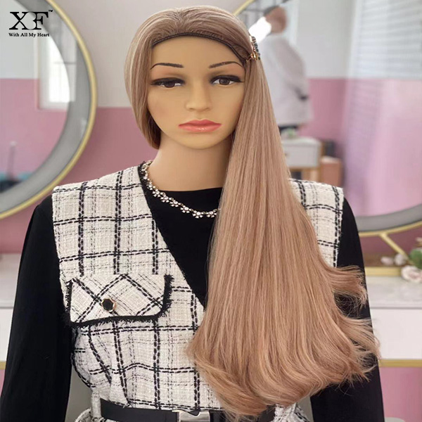 Stunning unprocessed  virgin human hair bandfall wig
