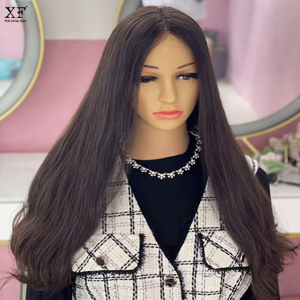 XF 100% Unprocessed Virgin European hair Kosher Swiss Lace Top Wigs