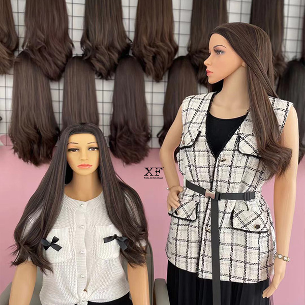 Hot sale unprocessed  virgin human hair bandfall wig