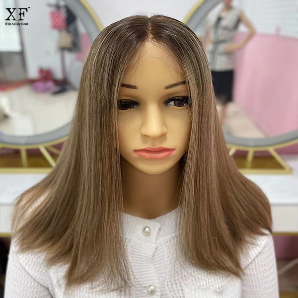 Fashion color 100% unprocessed virgin hair (European hair/Brazilian hair) lace top