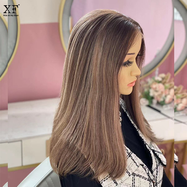 Hot sale top quality unprocessed virgin hair lace top wigs jewish wigs