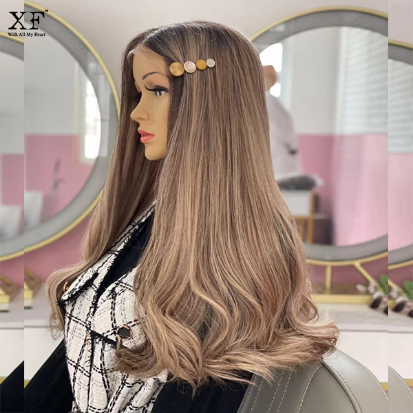 100% unprocessed virgin hair (European hair/Brazilian hair) lace top wigs - 副本
